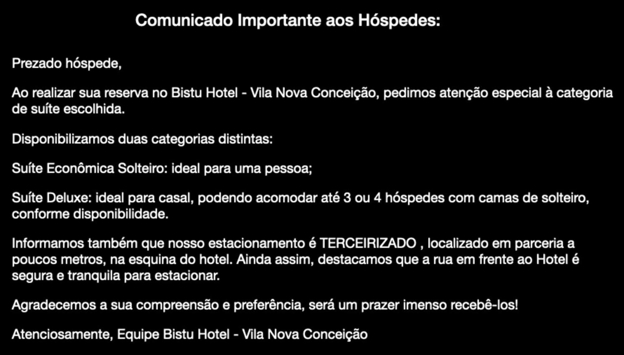 Bistu Hotel - Vila Nova Conceicao 상파울루 외부 사진